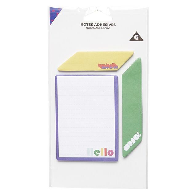Note repositionnable 30 feuilles, papier
