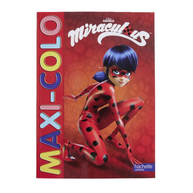 Livre de coloriage Miraculous Lady Bug 96 pages