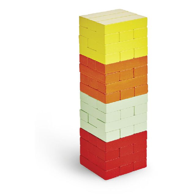 Jeu de construction 48 pi&egrave;ces en bois