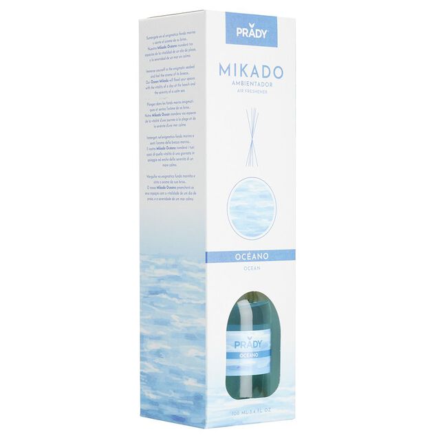 Parfum d'ambiance mikado Prady senteur oc&eacute;an 100ml