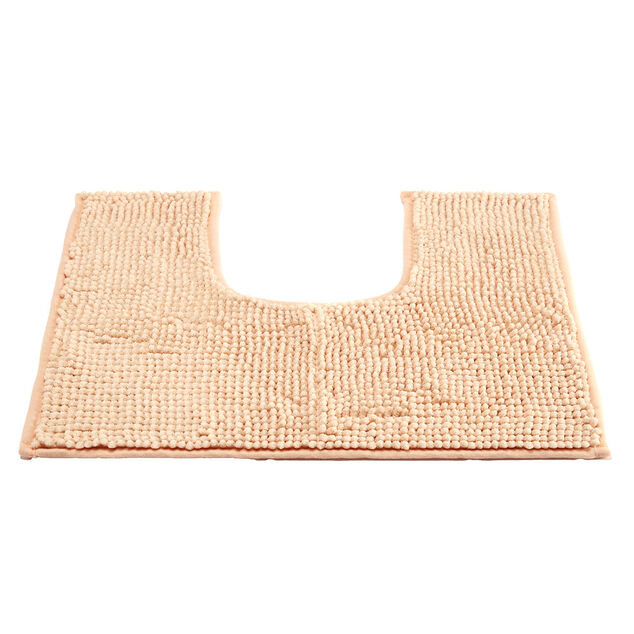 Tapis de contour pour toilettes tissu chenille 40x50cm (4 modèles)