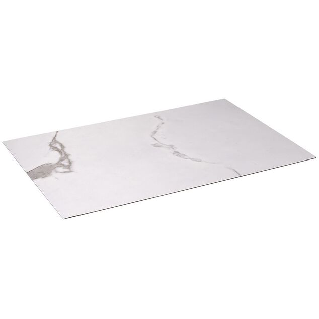 Set de table rectangulaire plastique effet marbre