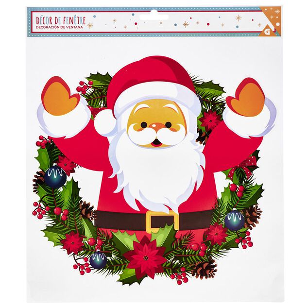 D&eacute;coration de No&euml;l &eacute;lectrostatique couronne