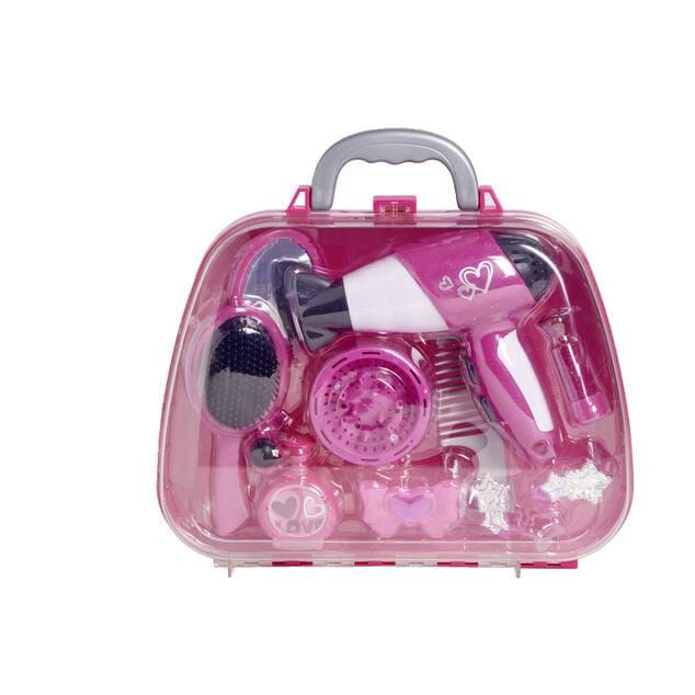 Mallette salon de beaut&eacute; rose