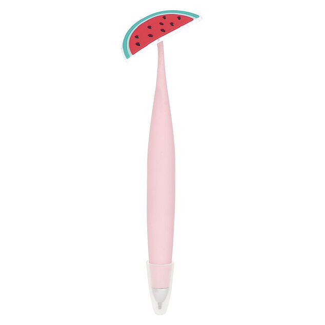 Stylo fantaisie fruit H16,5cm