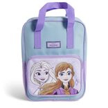 Sac à dos enfant Reine des Neiges 23x9xH31cm polyester violet