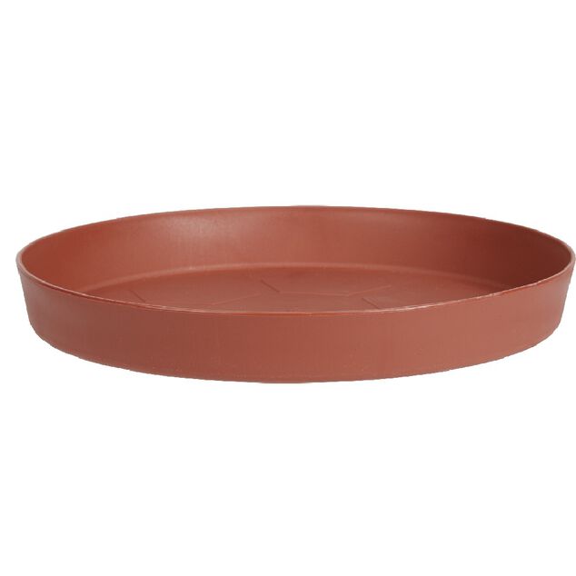 Soucoupe plastique pour pot rond 10 L rouge