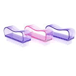Lot de 3 brosses &agrave; ongles