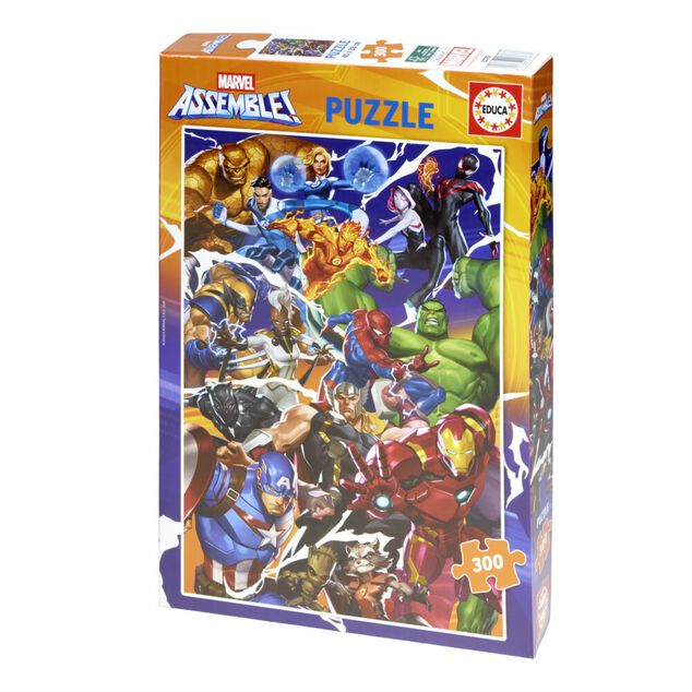 Puzzle enfant Marvel h&eacute;ros 300 pi&egrave;ces