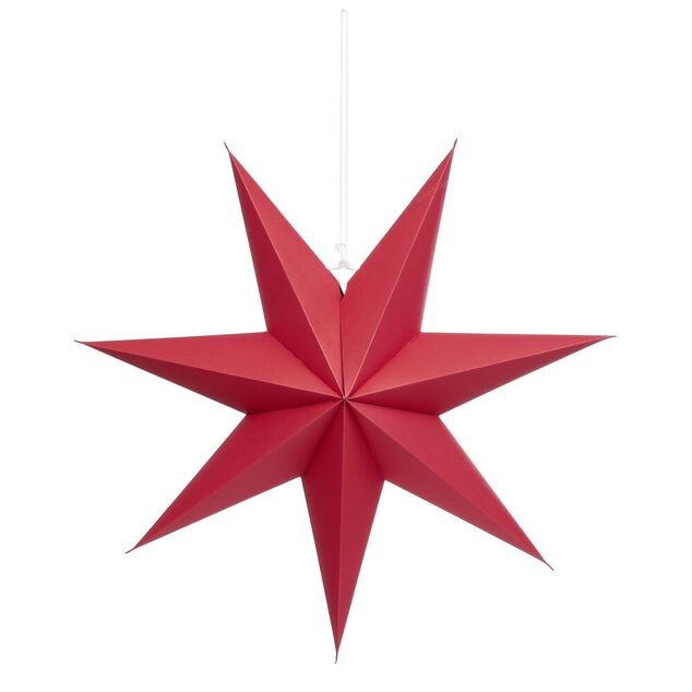 Suspension 3D &eacute;toile &agrave; suspendre pliable papier 50xH50cm