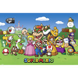Poster Super Mario - Characters