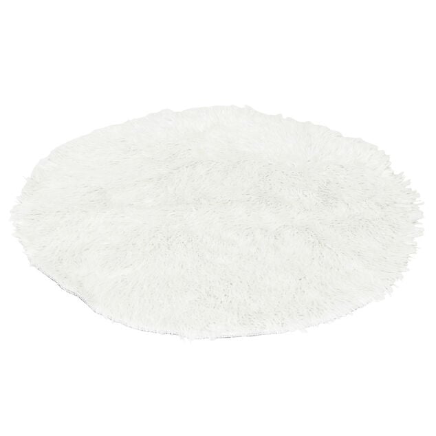 Tapis rond fausse fourrure &Oslash;60cm