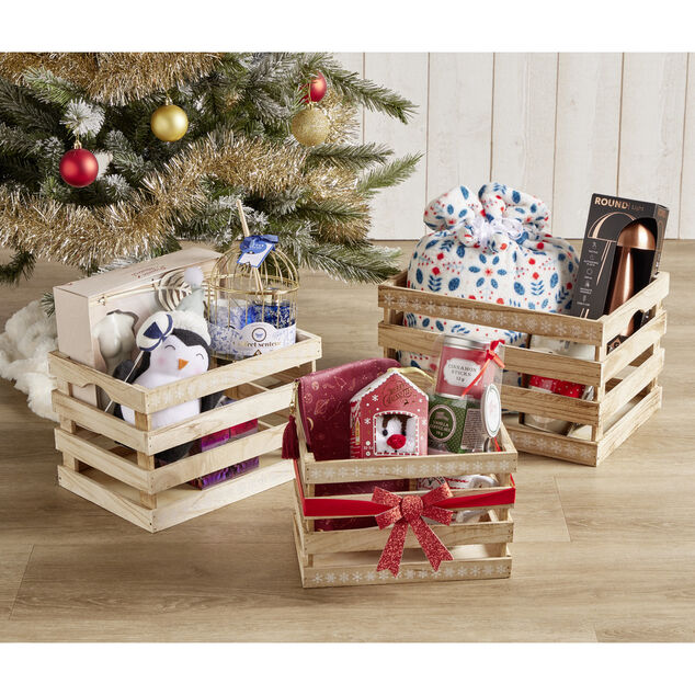 Cagette en bois 28x18xH18cm