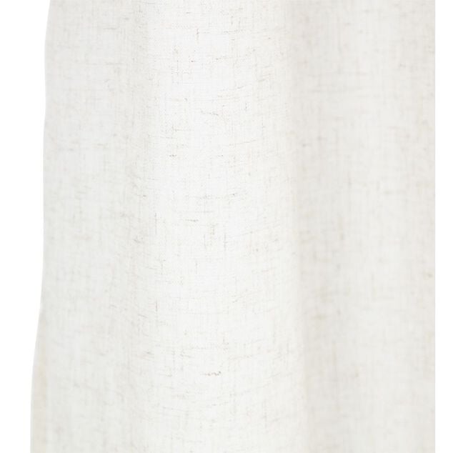 Voilage polyester 140x240cm lin naturel