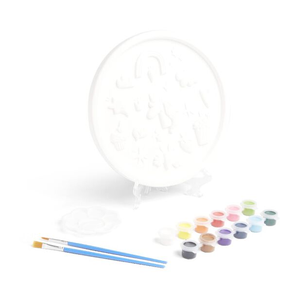 Plâtre 3D à peindre licorne ou dinosaure - 2 modèles