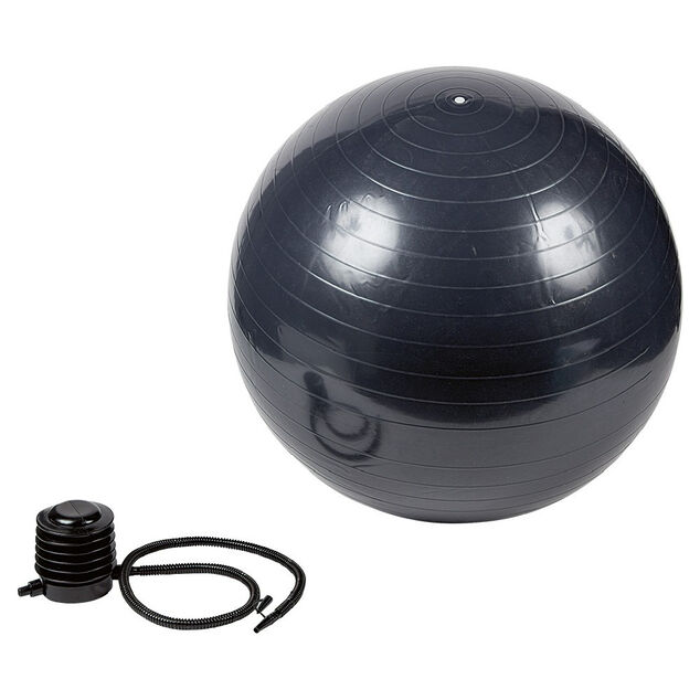Ballon de fitness &Oslash;65cm avec pompe manuelle