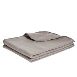 Plaid polaire uni 130x160cm gris