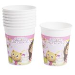Gobelet carton x8 Gabby's Dollhouse 20cl