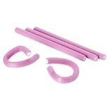 Bigoudi papillotte rose fuchsia L20 cm x5