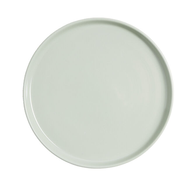 Assiette &agrave; dessert Oslo en gr&egrave;s vert &Oslash;20cm