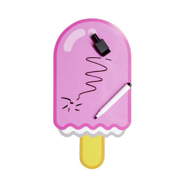 Bloc notes magn&eacute;tique 14xH27cm