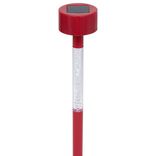 Borne solaire tube 1LED couleurs changeantes H32,5cm
