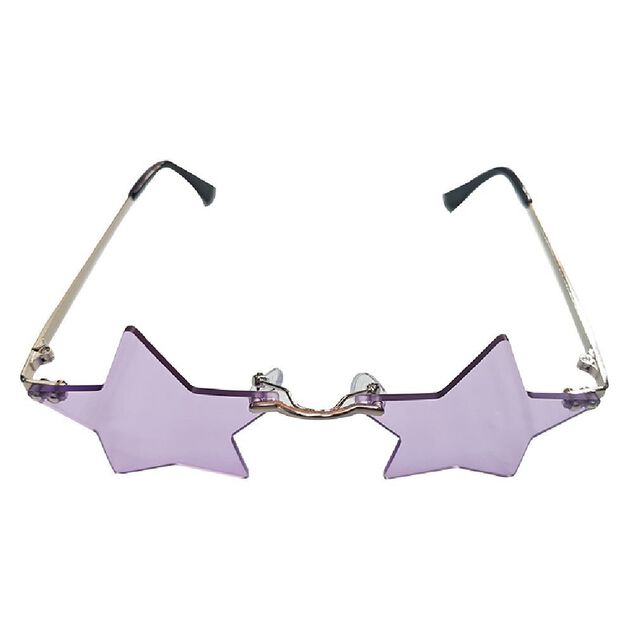 Lunettes en forme d'étoile (2 modèles)