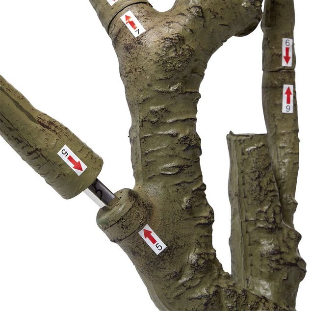 Arbre artificiel XL abricotier en fleur H2,5m