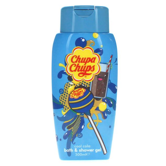 Gel douche Chupa Chups 2en1 bain moussant cola 300ml