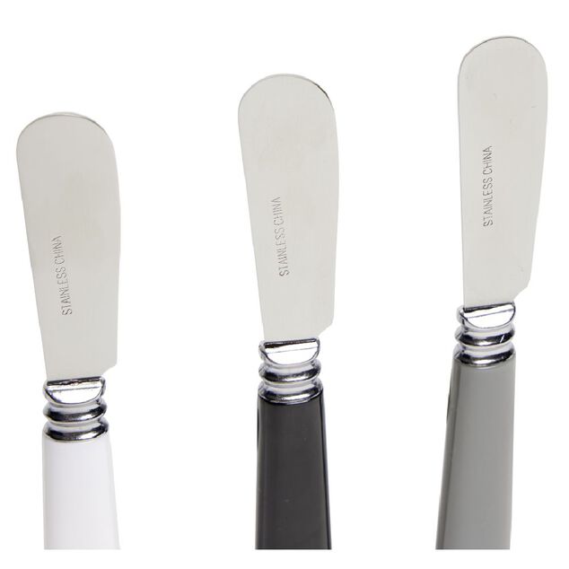 Tartineur manche coloré x 3