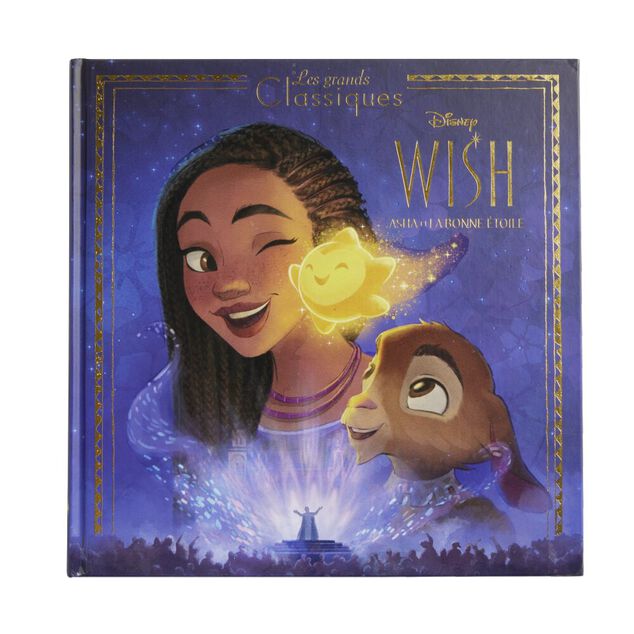 Livre d'histoire Disney Wish Asha et la bonne &eacute;toile 84 pages