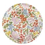 Assiette carton x8 motif fleuri &Oslash;23cm (2 mod&egrave;les)