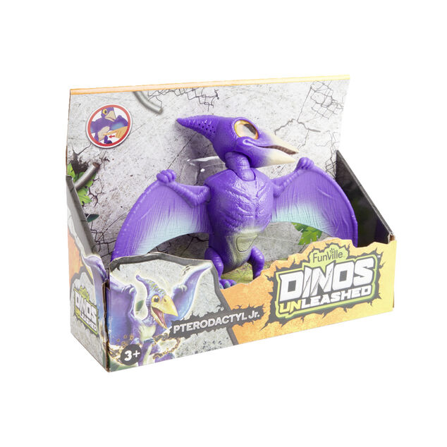 Figurine dinosaure bébé marche et rugit - 3 modèles