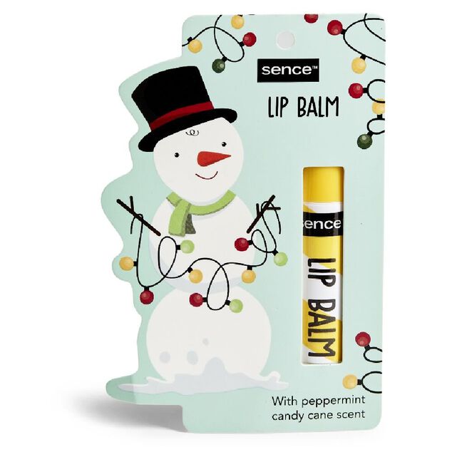 Baume à lèvres design Noël 3,5gr (4 modèles)