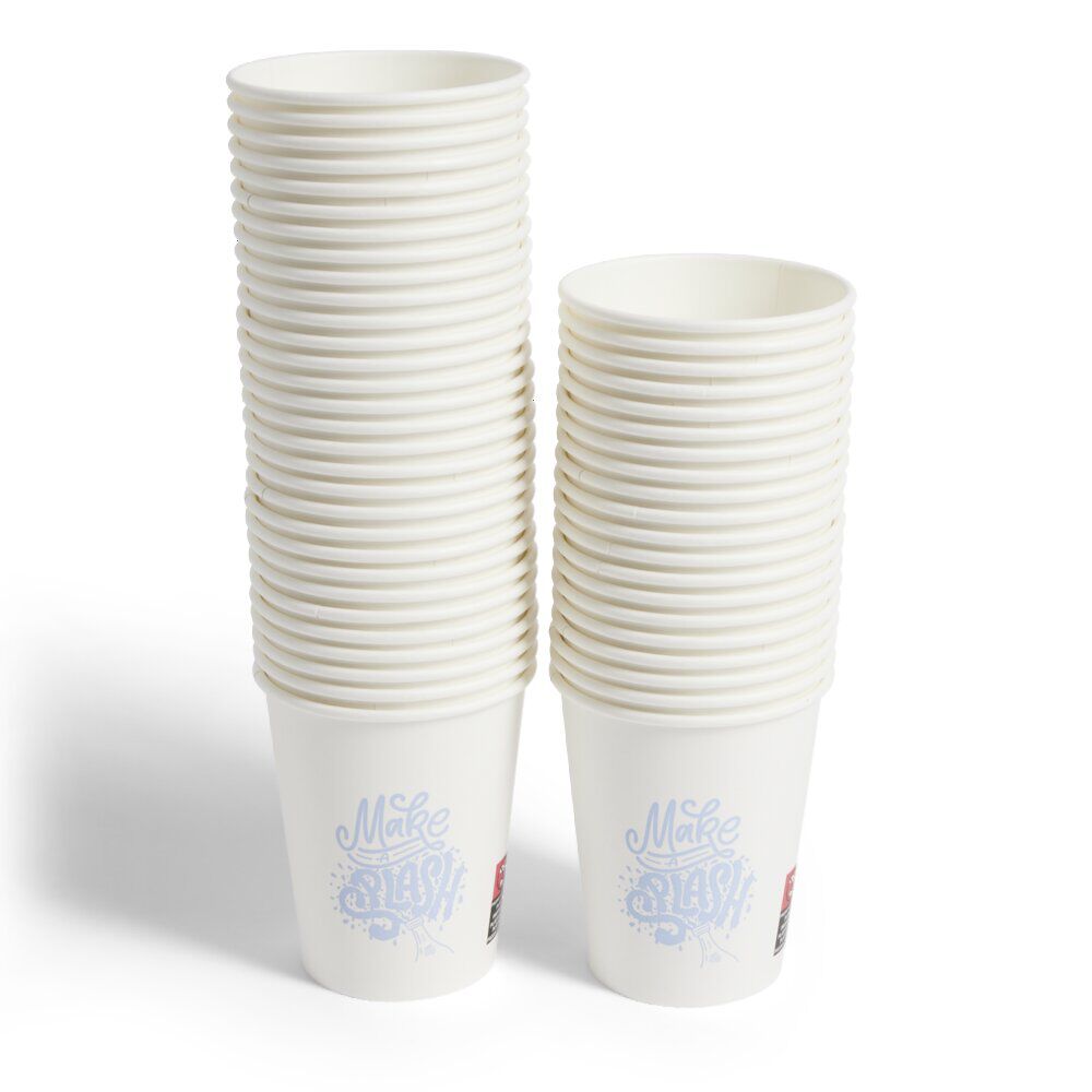 Lot De 50 Gobelets Jetables En Plastique Transparent 180 Ml | Parfaits Pour Bureau, Pique-nique, Fêtes | Idéaux Pour Jus, Thé, Cocktails - 9