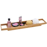 Serviteur de baignoire en bambou