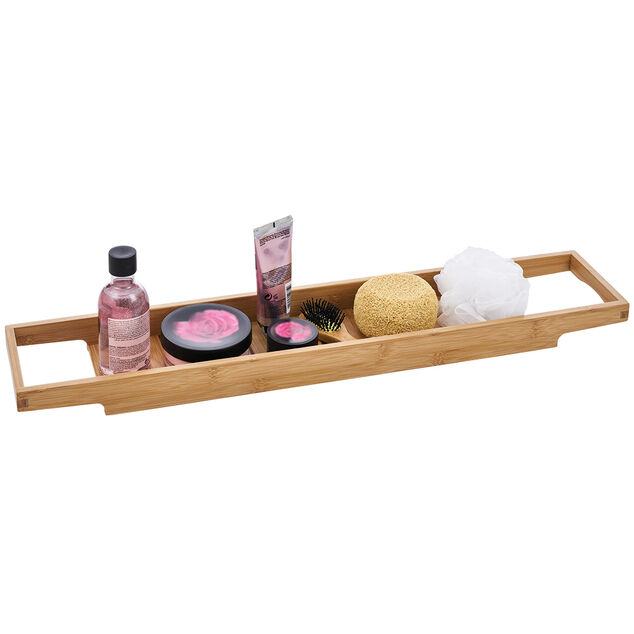 Serviteur de baignoire en bambou