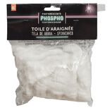 Toile d'araign&eacute;e blanche phosphorescente Halloween