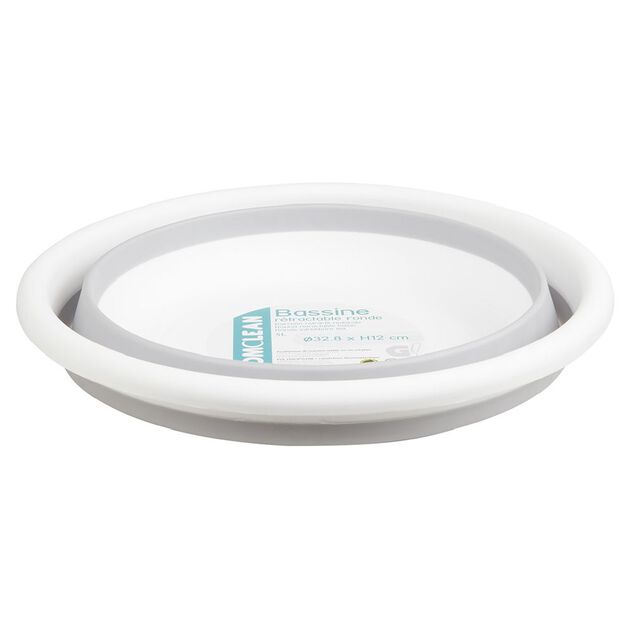 Bassine r&eacute;tractable 5L