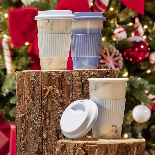 Mug de voyage en c&eacute;ramique 400ml