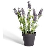 Lavande artificielle 8 branches H36cm