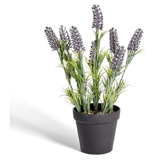 Lavande artificielle 8 branches H36cm