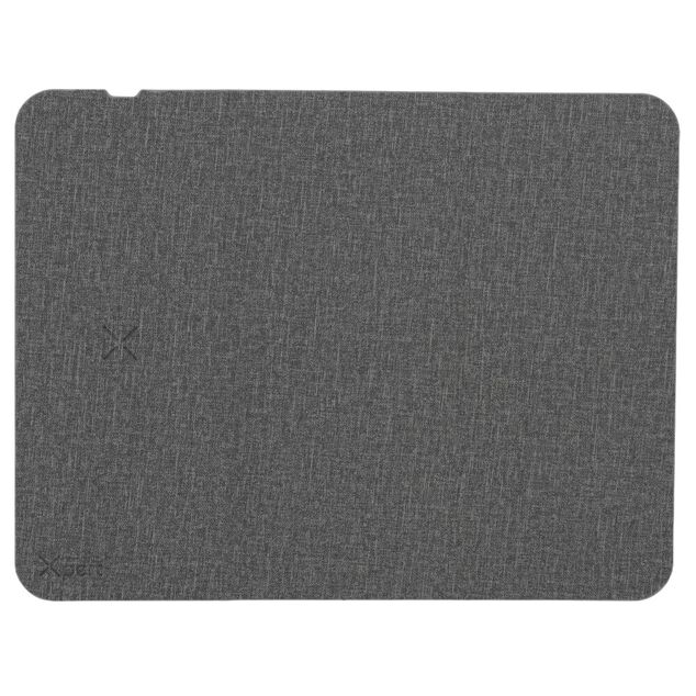 Tapis de souris &agrave; induction nomade PP et polyester L26X20 cm (2 mod&egrave;les noir ou gris)