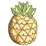 Serviette de plage ananas