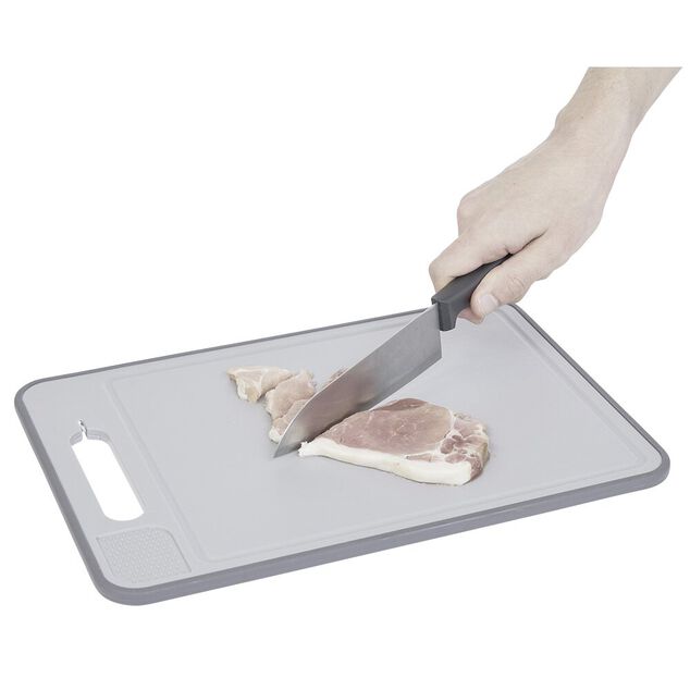 Plateau de d&eacute;givrage avec planche &agrave; d&eacute;couper et aiguiseur 36,5x25cm
