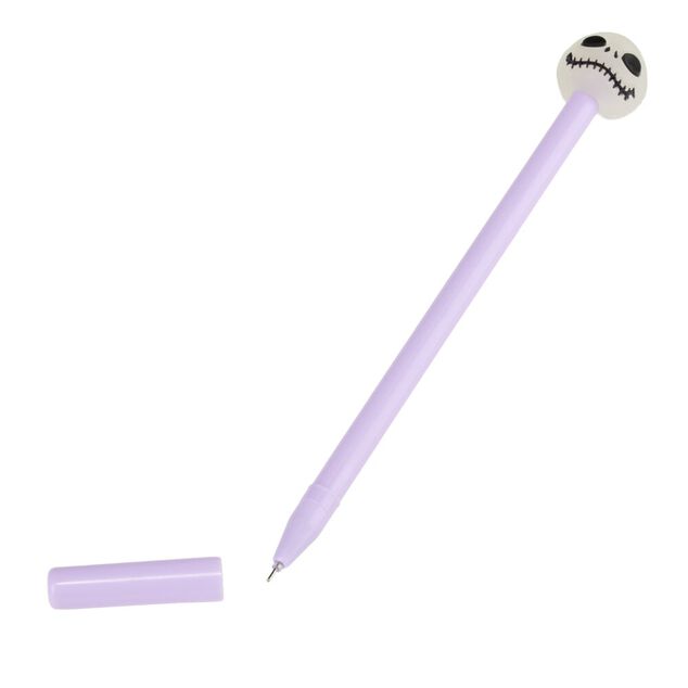 Stylo gel embout design Halloween L17,5cm (plusieurs mod&egrave;les)