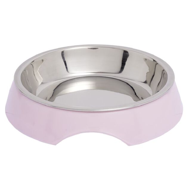 Gamelle pour chat ronde inox (2 mod&egrave;les)