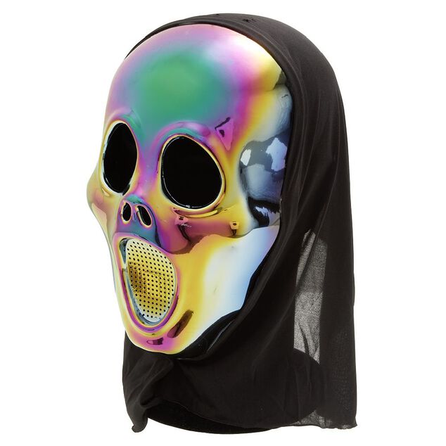 Masque adulte iridescent Halloween