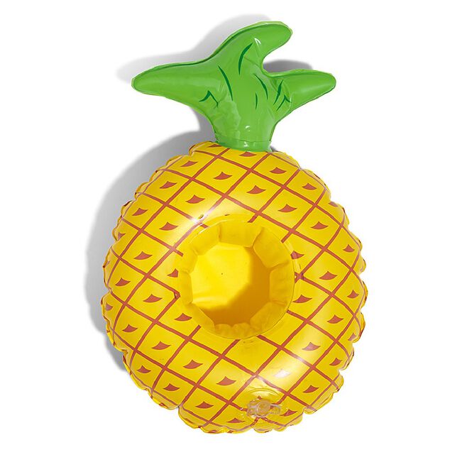 Porte verre gonflable ananas