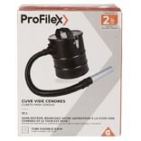 Cuve vide cendres 15L